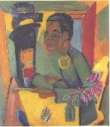 Ernst Ludwig Kirchner, The painter - selfportrait